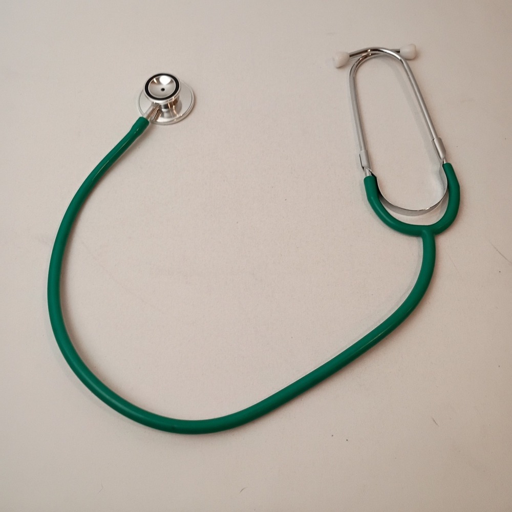 Dual Head Stethoscope for Doctors, Medical Students for Nurses ( GREEN )